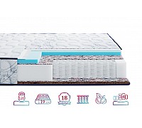 Матрац Highfoam Largo Pocket Cocos New, розмір 90x190 см