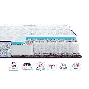 Матрац Highfoam Largo Pocket Cocos New, розмір 160x190 см