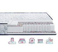 Матрац Highfoam Largo Pocket New, розмір 90x200 см