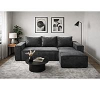 Кутовий диван Модекс, сірий, Анвіт