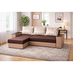 Кутовий диван Візит, коричневий, Анвіт