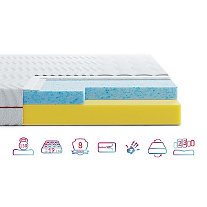 Матрац Highfoam Noble Aurum Space, розмір 80x200 см