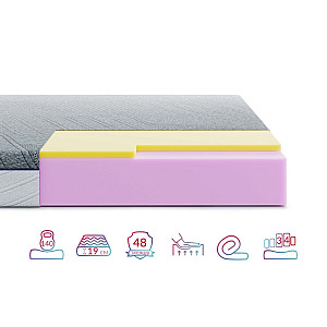 Матрац Highfoam Bellagio Piano, розмір 180x200 см