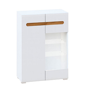 МС Б'янко, тумба 2Д скло вітрина, Світ меблів