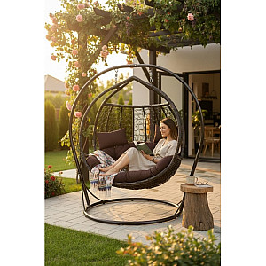 Підвісне двомісний крісло кокон DELUXE до 200 кг, виробник Кайрос