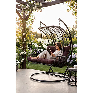 Підвісне двомісний крісло кокон GALANT до 200 кг, виробник Кайрос