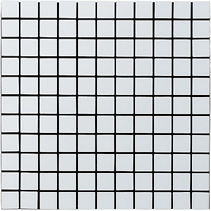 Самоклеюча алюмінієва плитка 300х300х3мм Біла мозайка SW-00001775