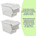 Контейнер для зберігання 45.5х28.5х31см Білий SW-00002421