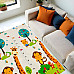 Дитячий складний термокилимок 147см х 177см х 8мм Лисички-Зростомір (303) SW-00003033