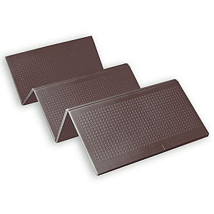 Дитячий складний термокилимок однотонний 2000х1500х10мм Коричневий (298) SW-00001189