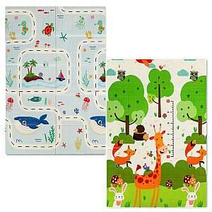 Дитячий складний термокилимок 117см х 177см х 8мм Океан-Зростомір (300) SW-00003030