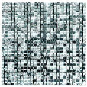 Мозаїка дзеркальна 298х298х4,5мм Срібло SW-00002371