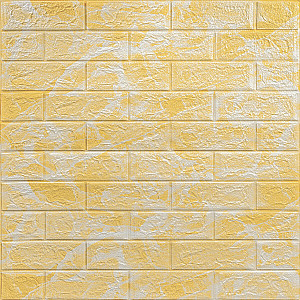 Панель стінова 3D 700х770х2мм (062-2) Мармур Бежевий SW-00001911