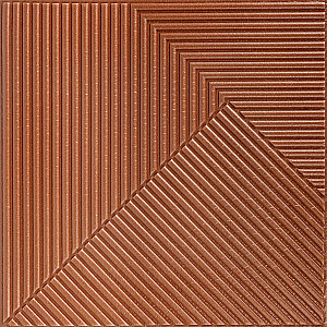 Самоклеюча декоративна 3D панель 500х500х5мм Коричневий SW-00002880