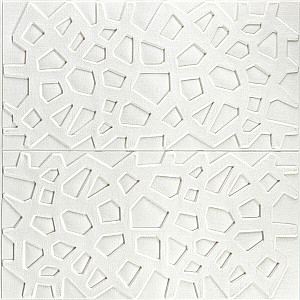 Самоклеюча декоративна настінно-стельова 3D панель 700х700х6,5мм Павутина (115) SW-00000007