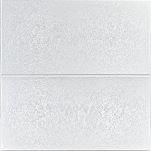 Панель стінова 3D 700х700х3мм Квадрат білий SW-00001802