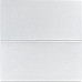 Панель стінова 3D 700х700х3мм Квадрат білий SW-00001802