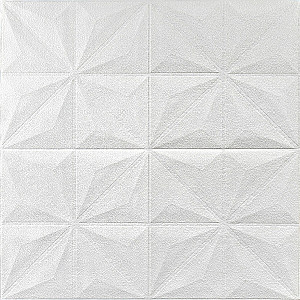 Самоклеюча декоративна настінно-стельова 3D панель 700х700х5мм Зірки (116) SW-00000008