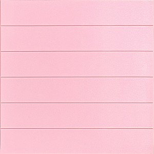 Самоклеюча 3D панель 700x700x4мм Рожеве дерево (379) SW-00001384