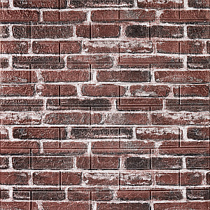 Декоративна 3D панель самоклейка 700х770х5мм Цегла червона Катеринославська (043) SW-00000031