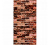 R179-2-3 Панель стінова у рулоні 3D 700мм*3,08м*2мм BROWN (цегла) (D) SW-00002537