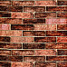 Самоклеюча 3D панель 19600x700x3мм Коричнева Катеринославська Цегла SW-00001469