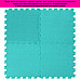 Підлога-пазл плюшевий 30х30х1см М'ятний SW-00002088