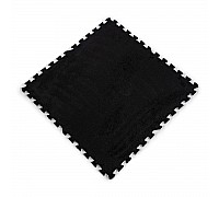 Підлога-пазл плюшевий ЧОРНИЙ 60*60*1cm (D) SW-00002079