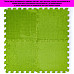 Підлога-пазл плюшевий 30х30х1см Салатовий (D) SW-00002094