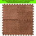 Підлога-пазл плюшевий 30х30х1см Коричневий (D) SW-00002082