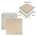 Підлогове двостороннє покриття CREAM and BEIGE 60*60cm*2cm (D) SW-00001846