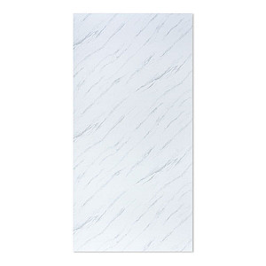 Декоративна ПВХ плита 1,22м х 2,44м х 3мм Грецький білий мармур SW-00001402