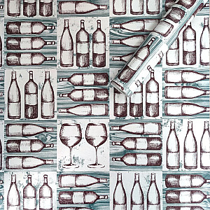 Самоклеюча плівка на паперовій основі 0,45х10м х 0,07мм Винна SW-00000798