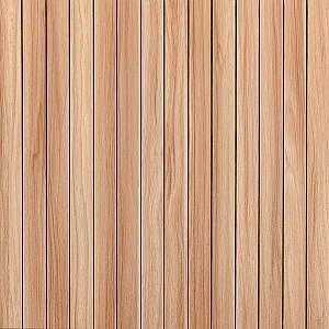 Покриття вінілове самоклеюче 3D рейки 600х600х2,8мм Тік золотистий SW-00002203