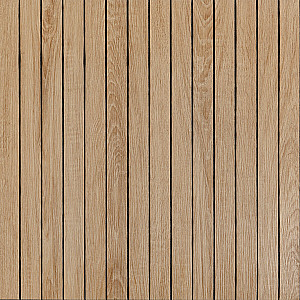 Покриття вінілове самоклеюче 3D рейки 600х600х2,8мм Світлий мигдаль SW-00002204