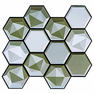 Декоративна ПВХ плитка на самоклейці 275х285х4мм Соти, ціна за 1 шт. (СПП-502) SW-00000666