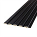 Рейка декоративна WPC стінова 3000х150х9мм Антрацит SW-00001869