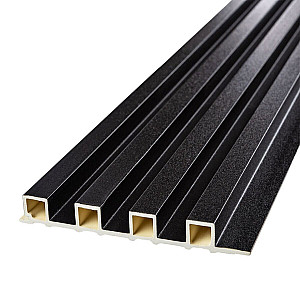 Рейка декоративна WPC стінова 3000х165х23мм Антрацит SW-00001532