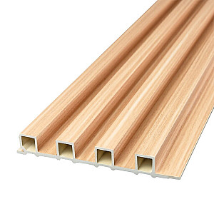 Рейка декоративна WPC стінова 3000х165х23мм Світлий дуб SW-00001854