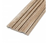 Рейка декоративна PS 2900х117х12мм Дуб SW-00002136