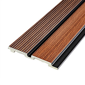 Рейка декоративна PS 2900х118х12мм Теплий каштан SW-00001753