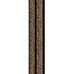 Рейка декоративна PS 2900х118х12мм Шоколадний мармур SW-00001754