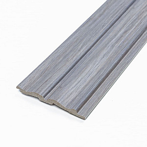 Рейка декоративна PS 2900х119х12мм Сіре дерево SW-00002142-