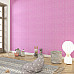 3D панель самоклеюча 700х770х3мм цегла Пурпурна (014-3) SW-00000863
