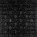 3D панель самоклеюча 700х770х5мм цегла Чорний (019-5) SW-00000151