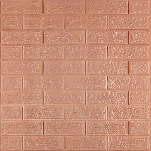 3D панель самоклеюча цегла Пудра 700х770х5мм SW-00001801