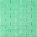 3D панель самоклеюча 700х770х5мм цегла М'ята (012-5) SW-00000148