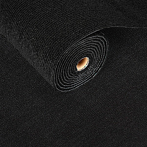 Самоклеюча плитка під ковролін в рулоні чорний 600х3000мм SW-00002588