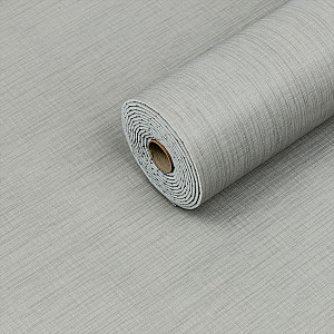 Самоклеюча вініловая плитка в рулоні 600х3000х2мм Світло-сіре полотно Мат SW-00002033