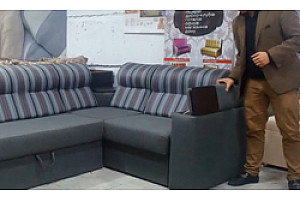 Огляд кутового дивану Куб